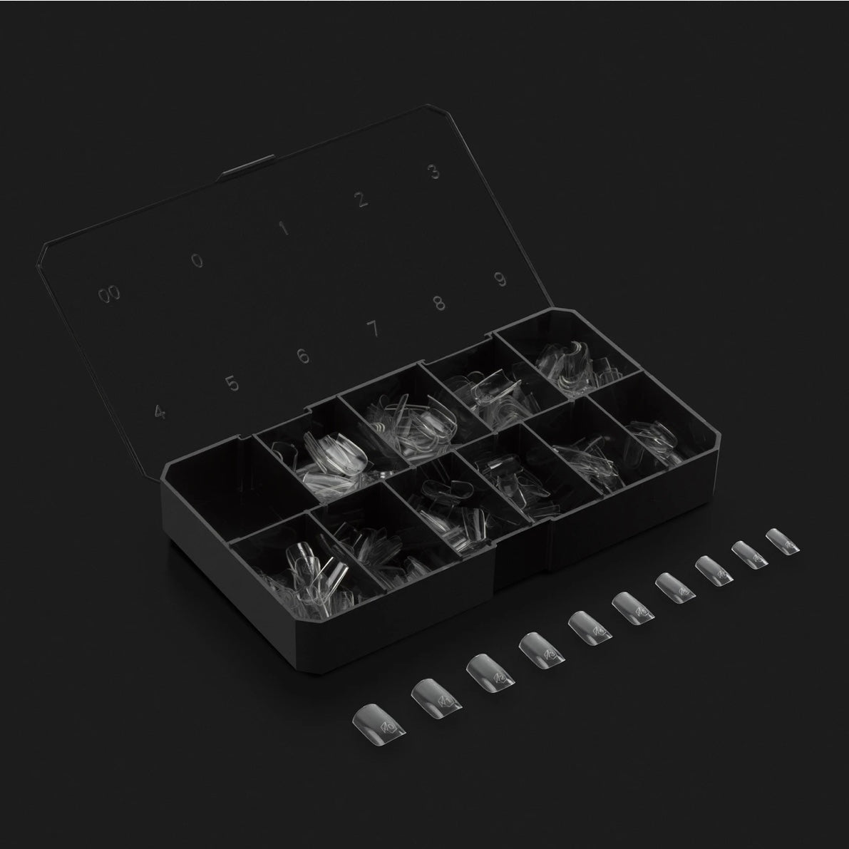 Natural Square Short Box of Tips