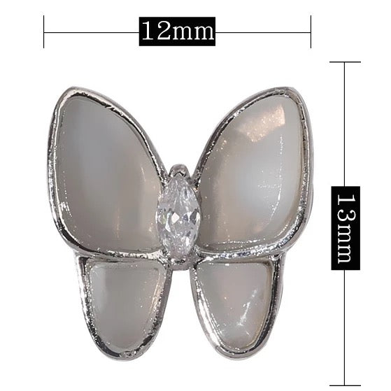Silver Stone Butterfly