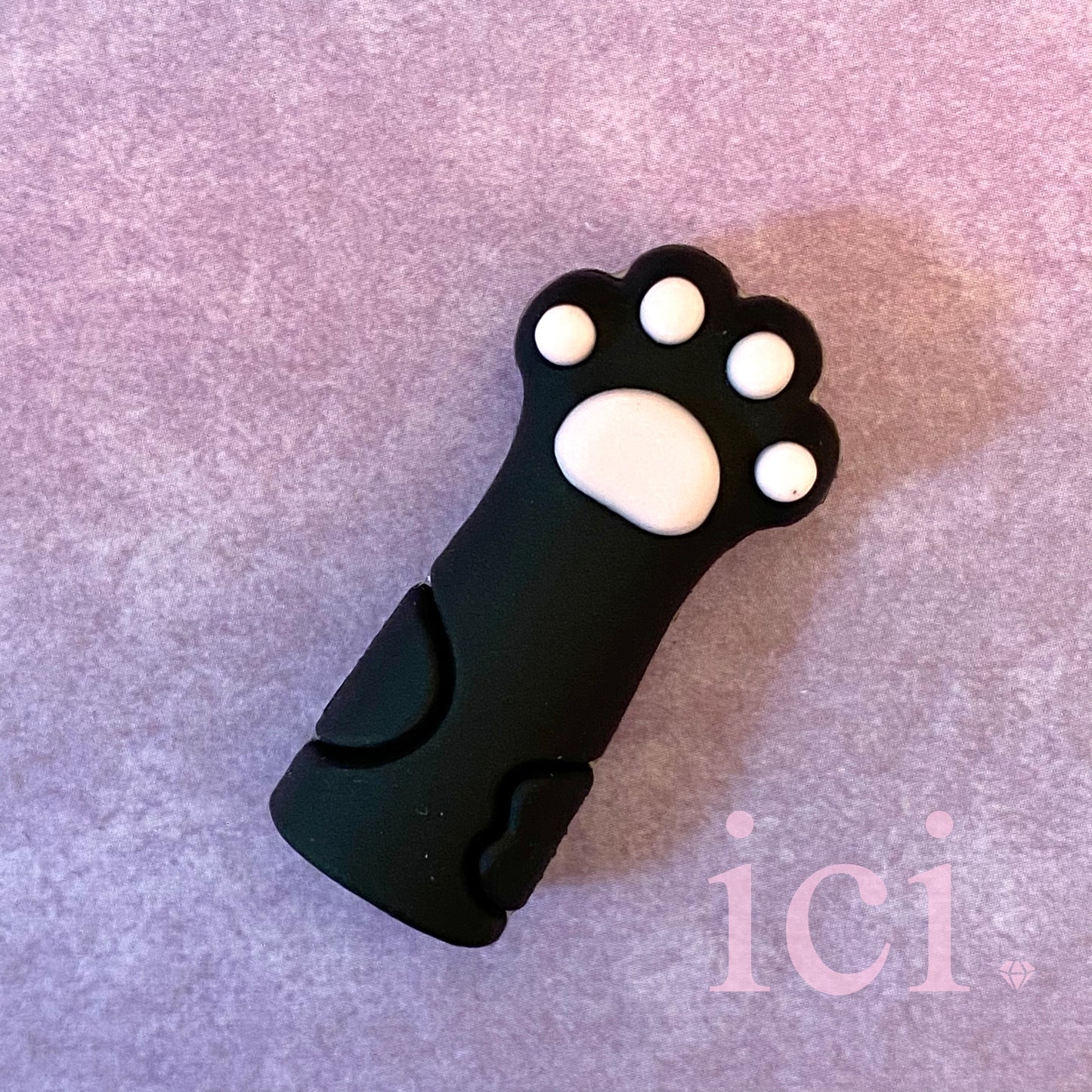 Cuticle Nipper Cover - Black Paw