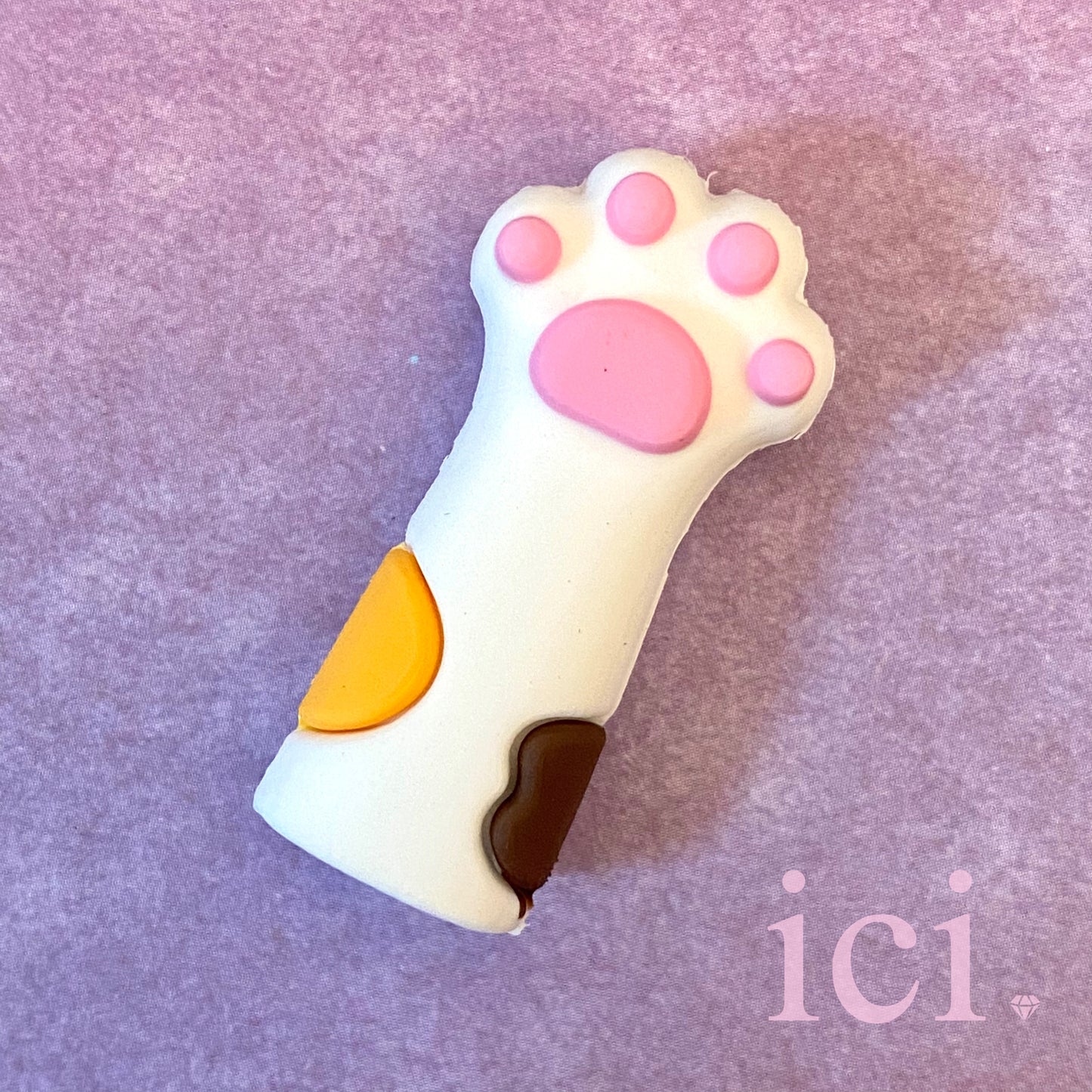 Cuticle Nipper Cover - White Paw
