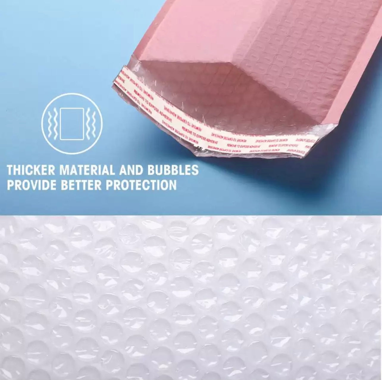 Bubble Envelope - Pink