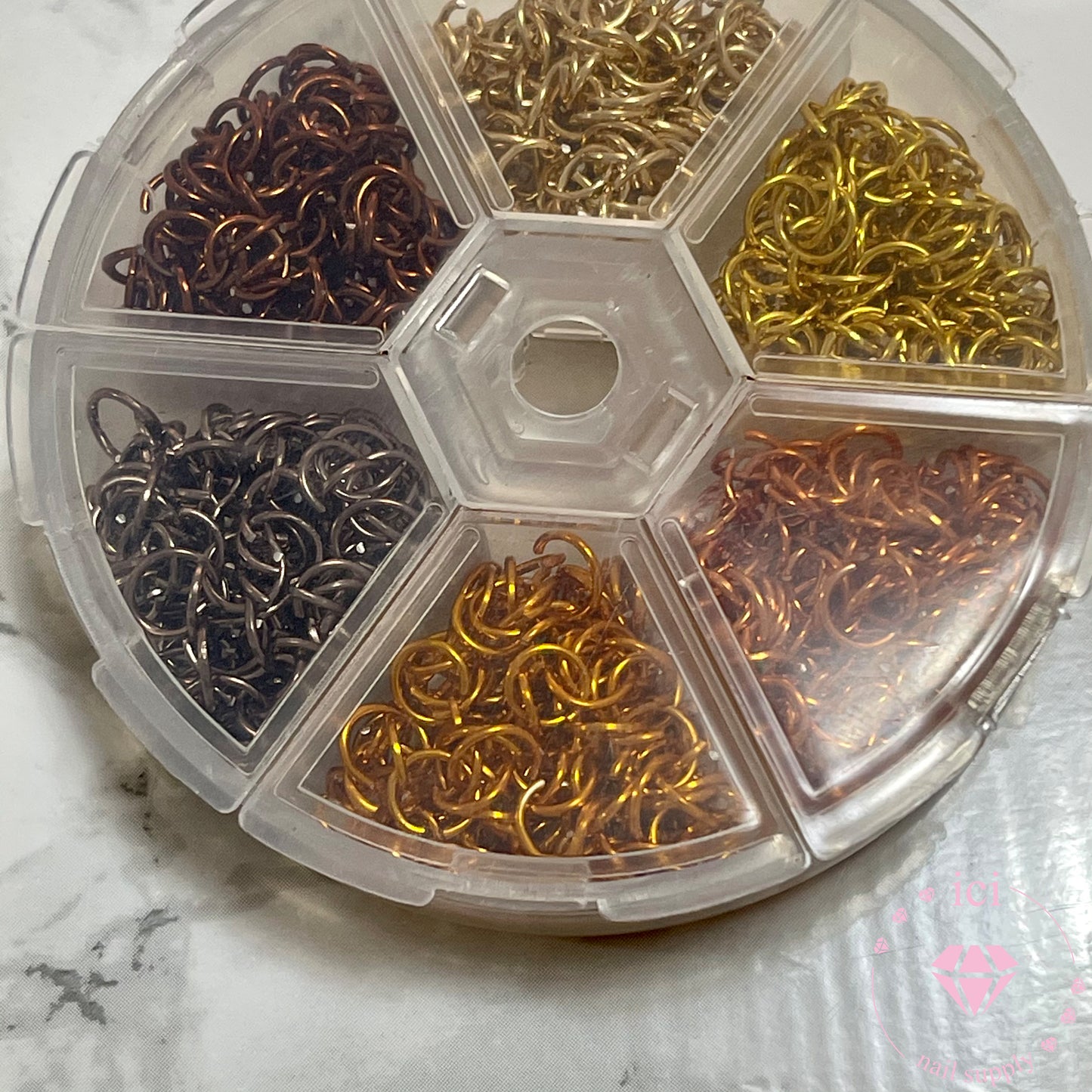 Rings for Nail Charms