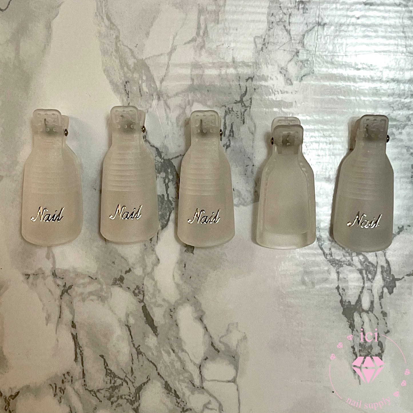 Nail Polish Remover Cover Cap - White