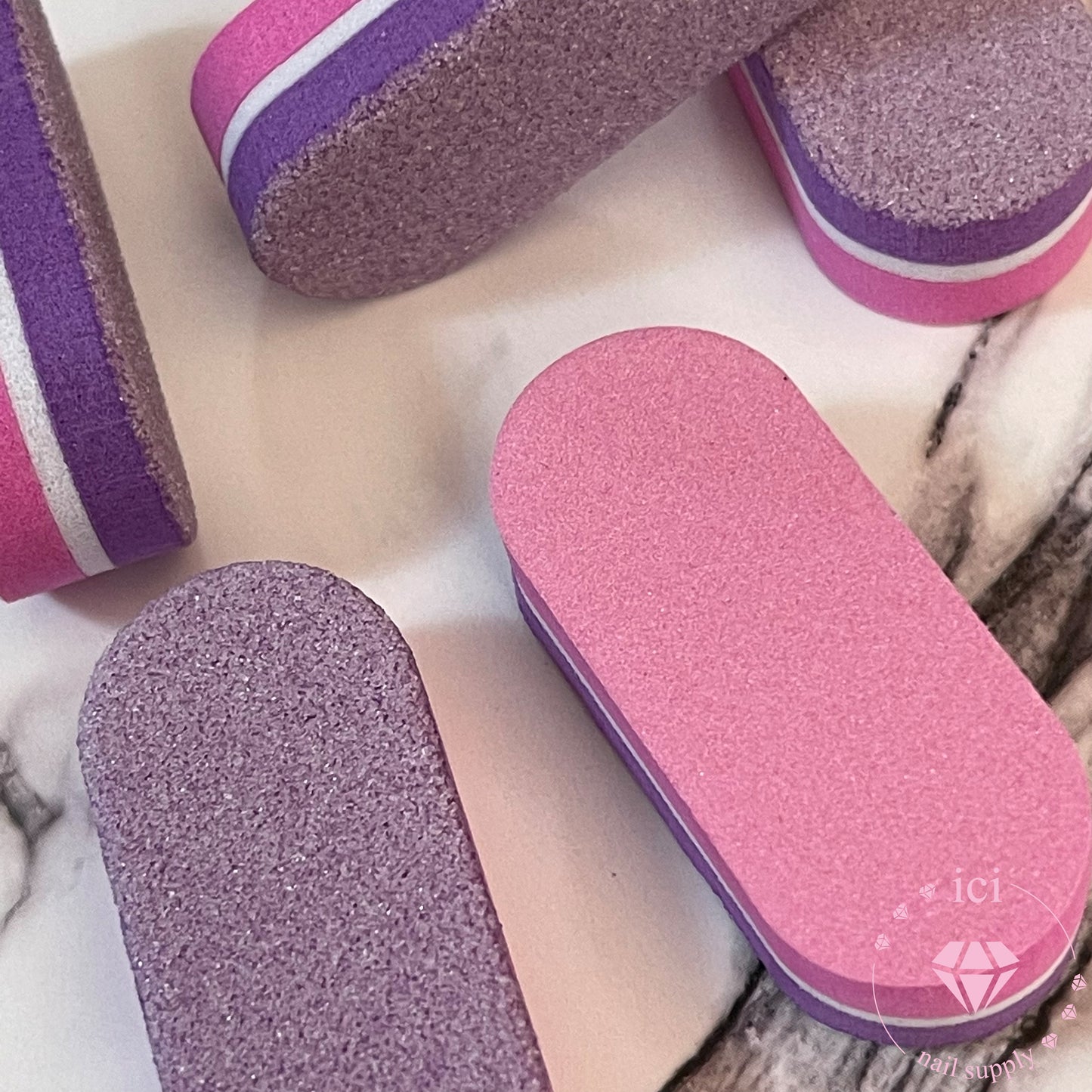 Nail Buffer - Pink/Purple