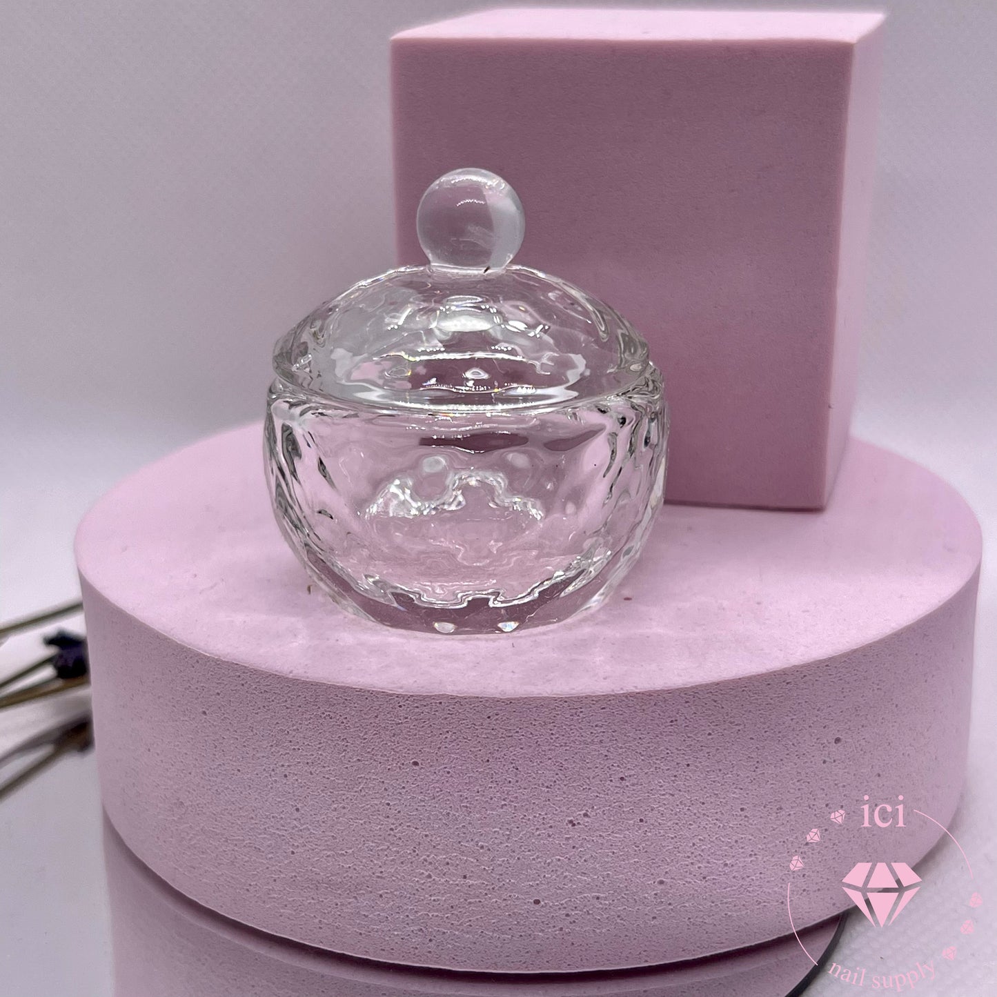 Glass Dappen Dish - Round