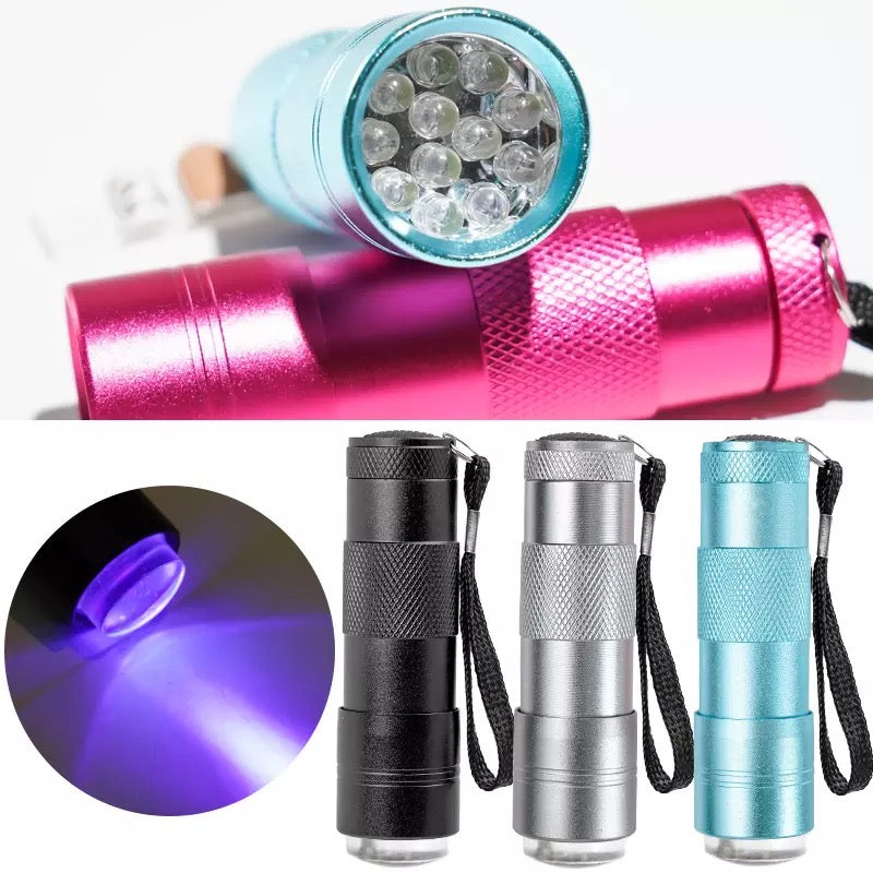 UV Mini Light With Removable Stamper