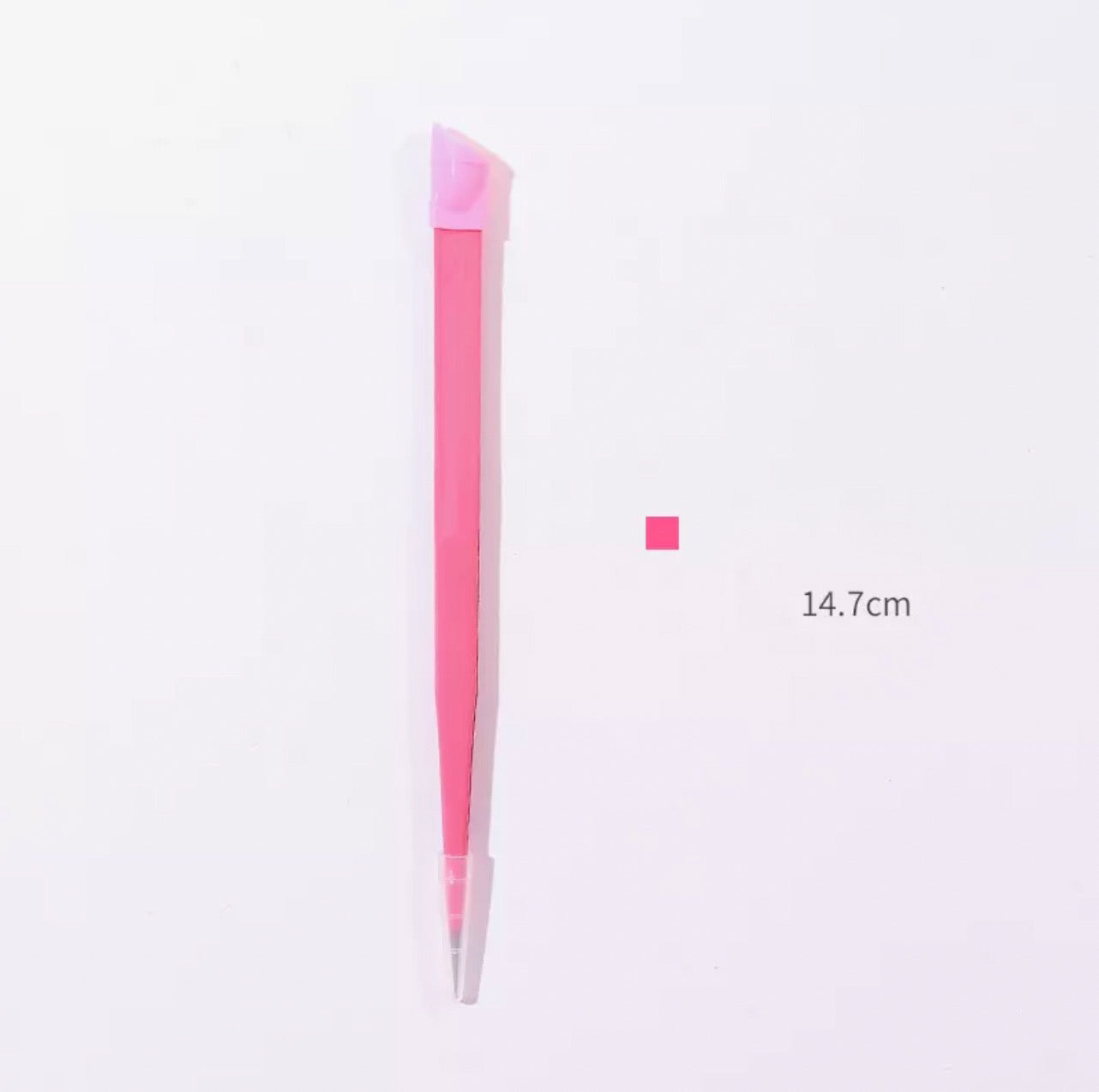 Tweezer with Rubber Press