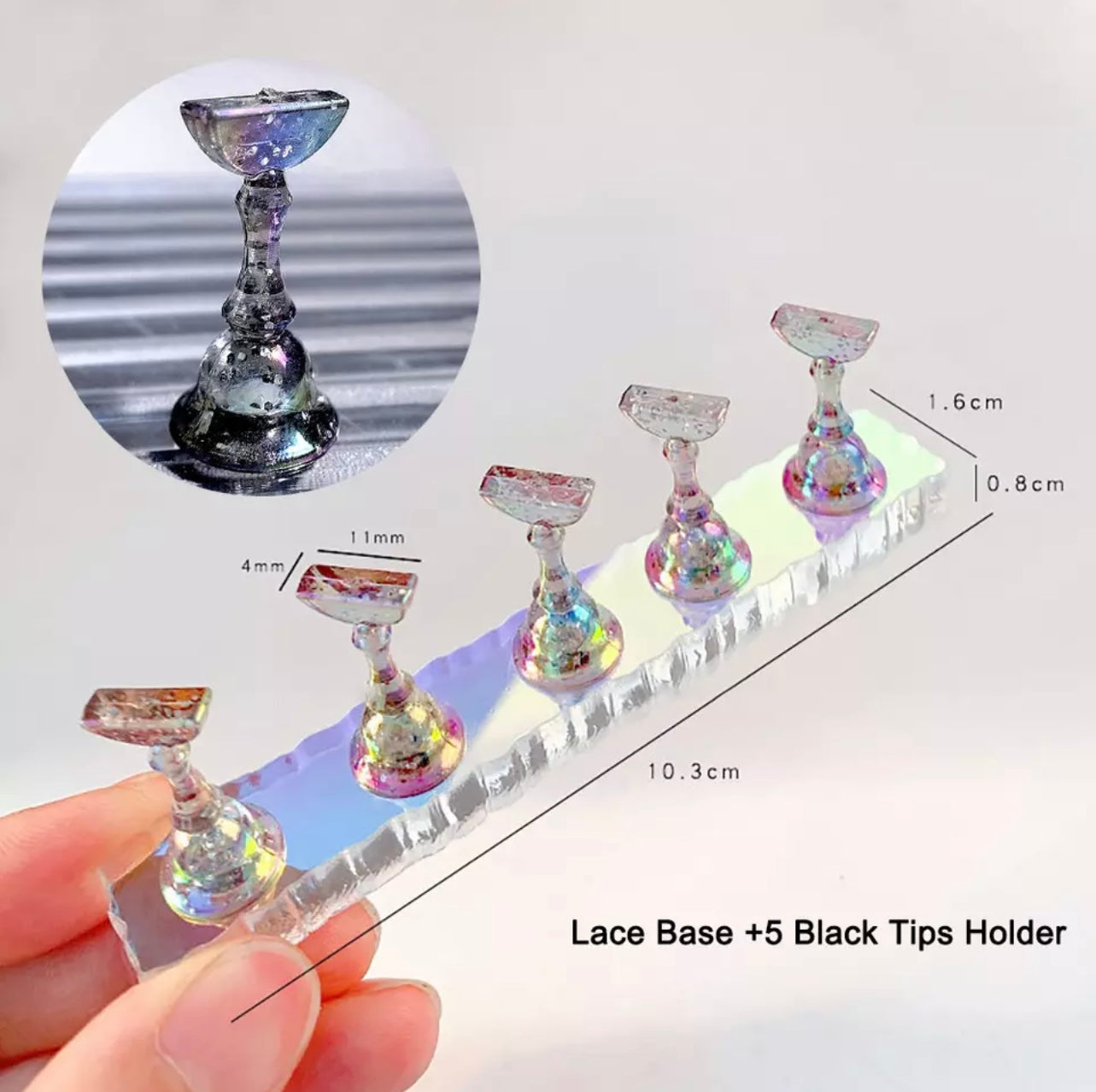 Aurora Magnetic Nail Holder - Wavy Edge