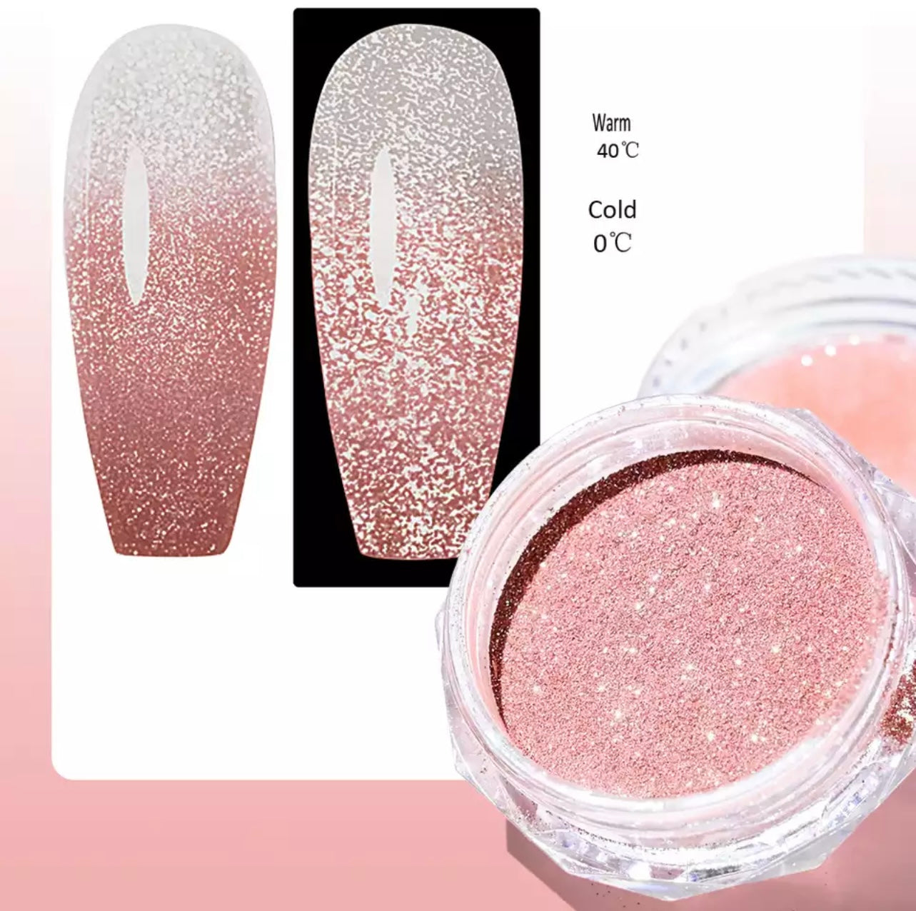 Reflective Temperature flash Glitter