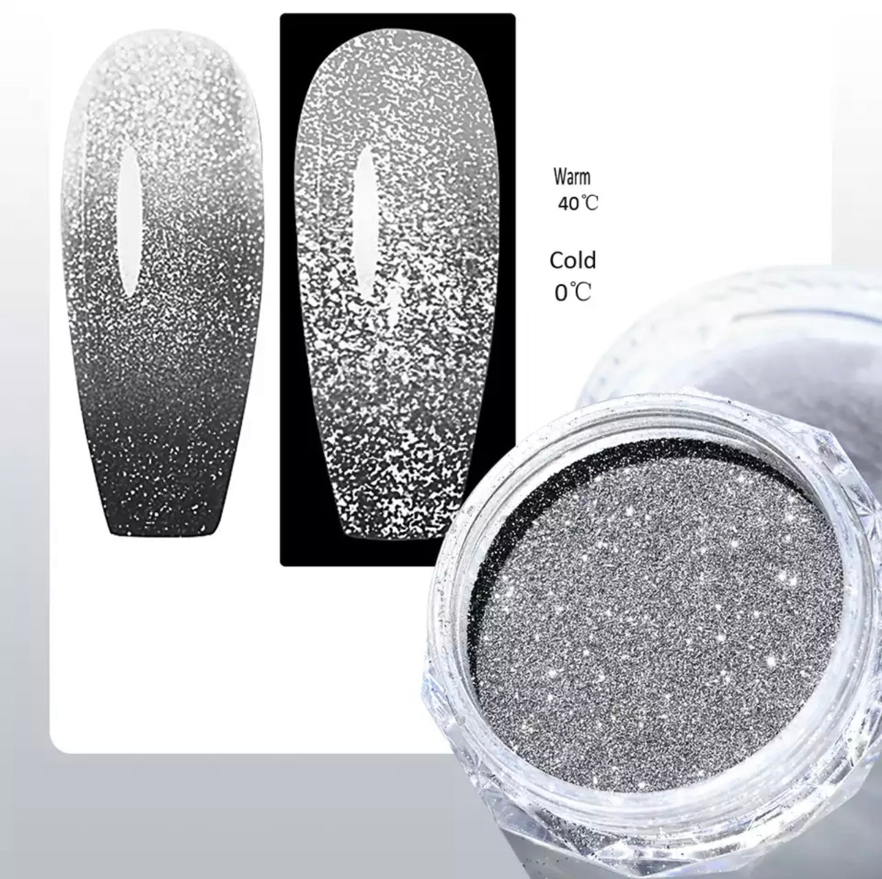 Reflective Temperature flash Glitter