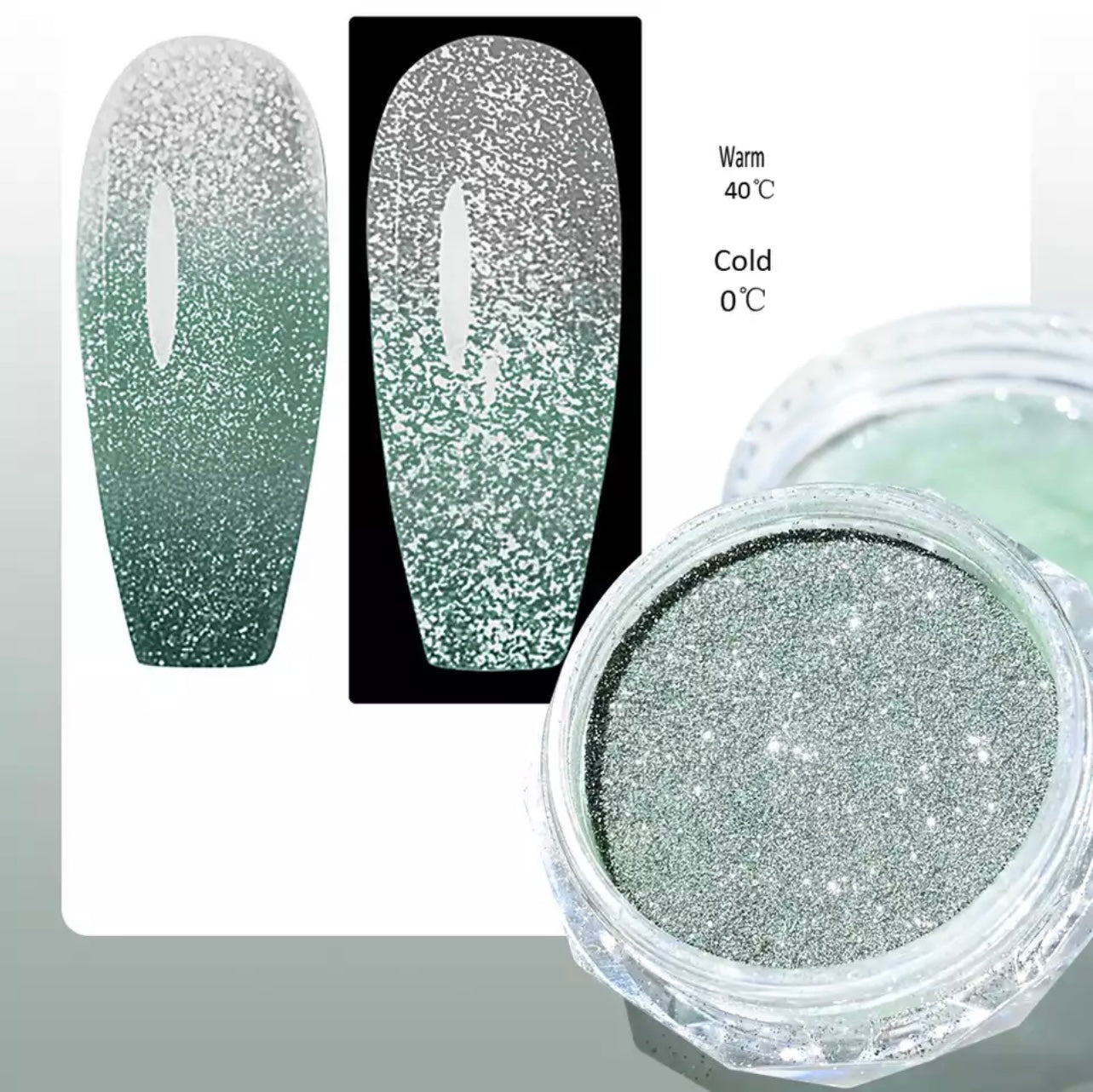 Reflective Temperature flash Glitter