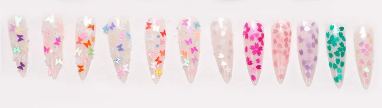 Sakura Confetti Glitter Set