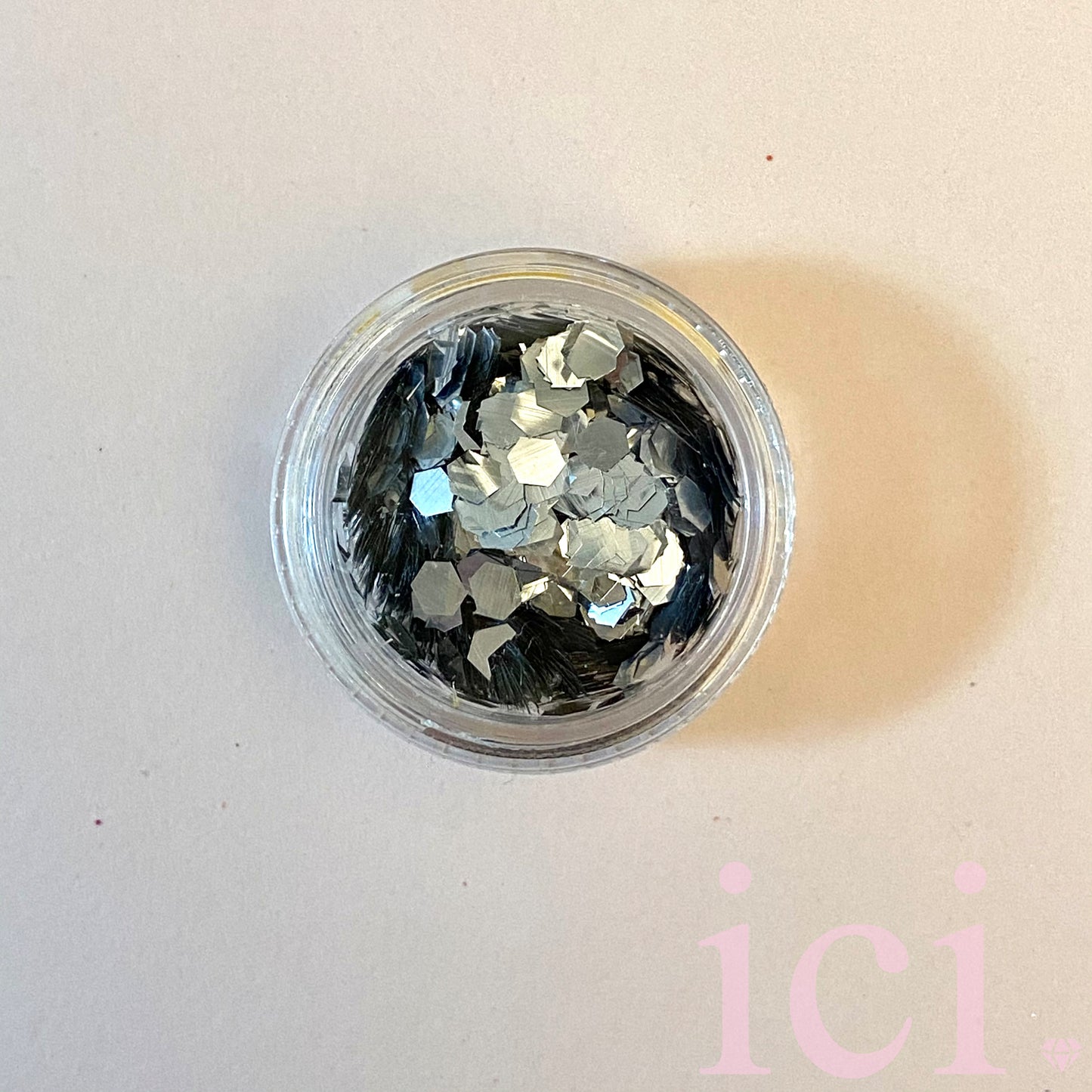 Silver Big Glitter