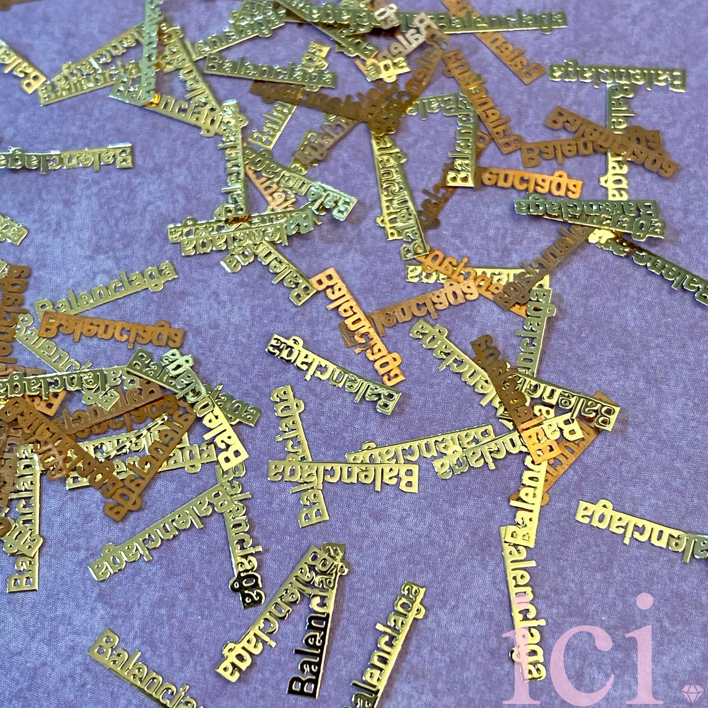 Balenciaga Foil Glitter