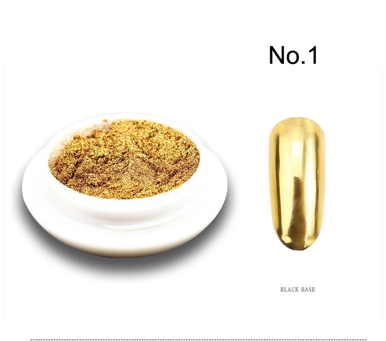 Loose Chrome Powder no.1 Gold