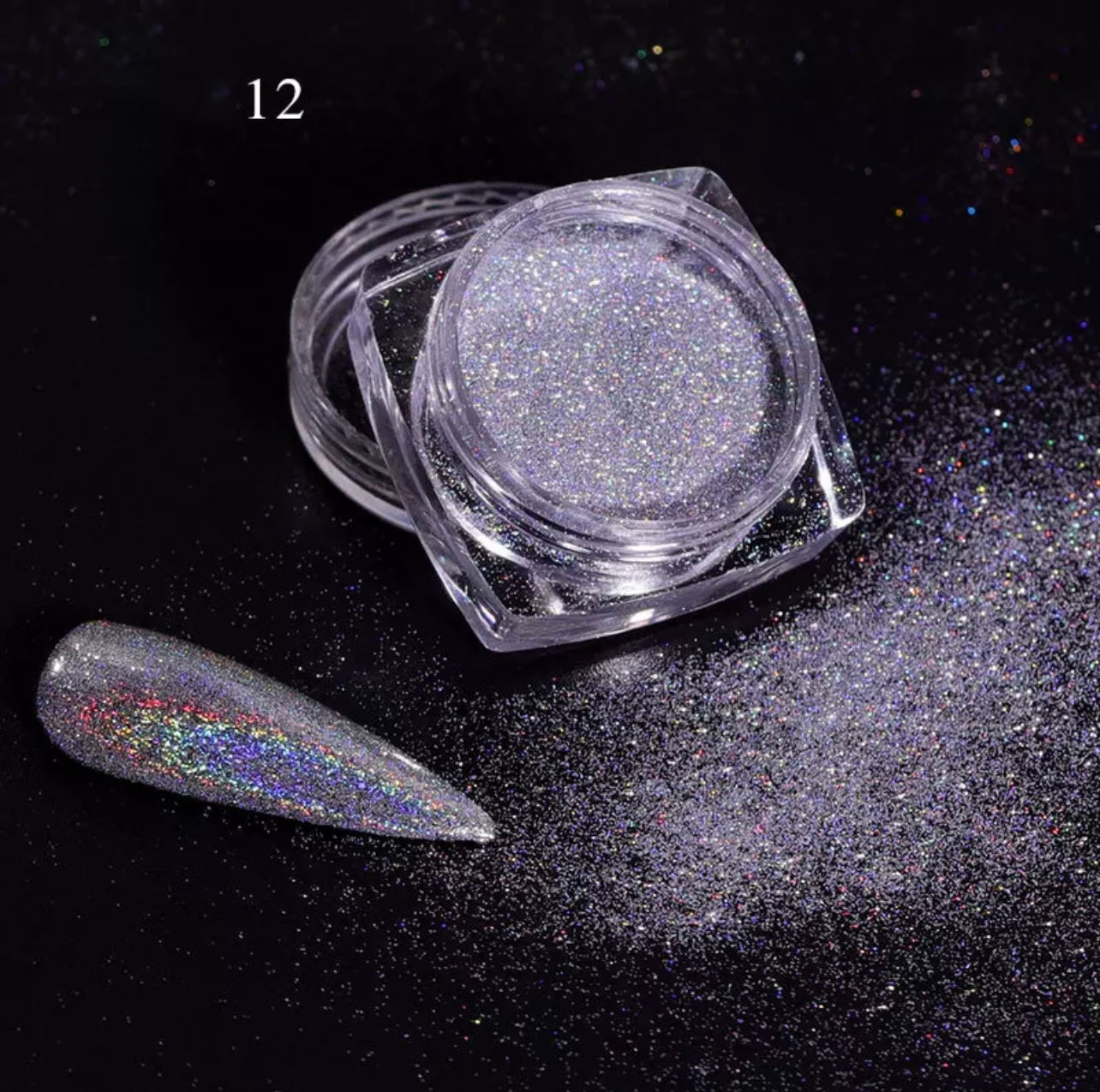 Holographic Loose Chrome Powder