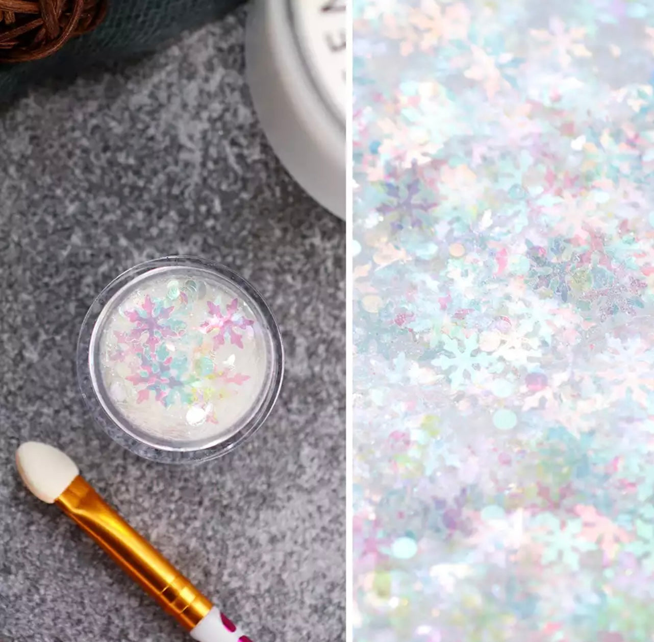 Holographic Iridescent Glitter Sequins