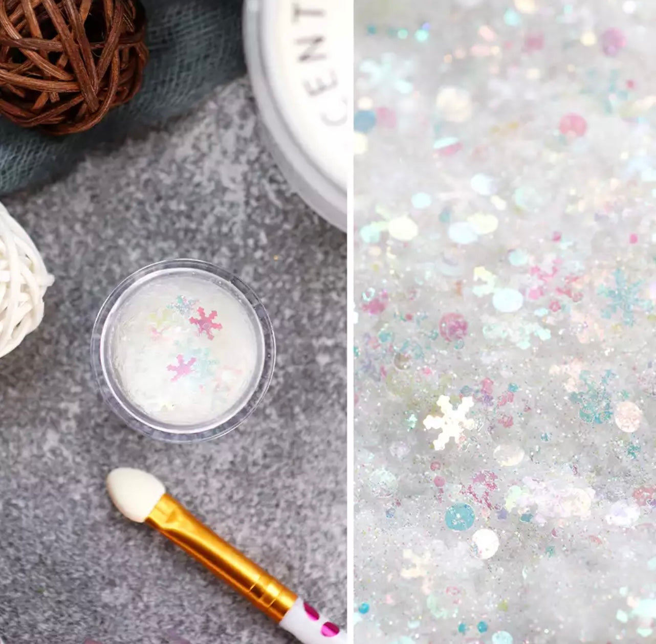 Holographic Iridescent Glitter Sequins