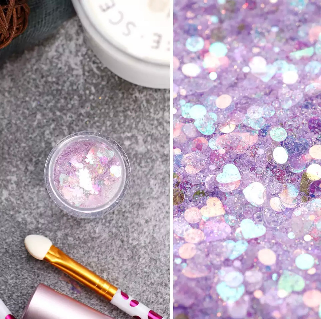 Holographic Iridescent Glitter Sequins