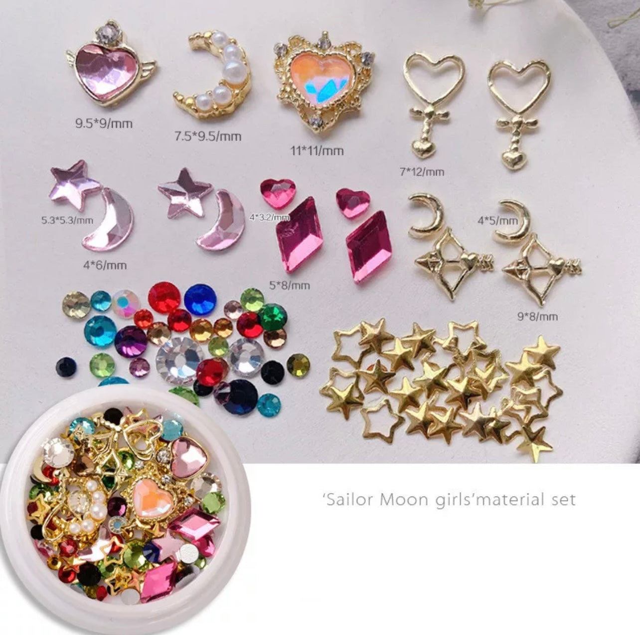 Sailor Moon Charm Set