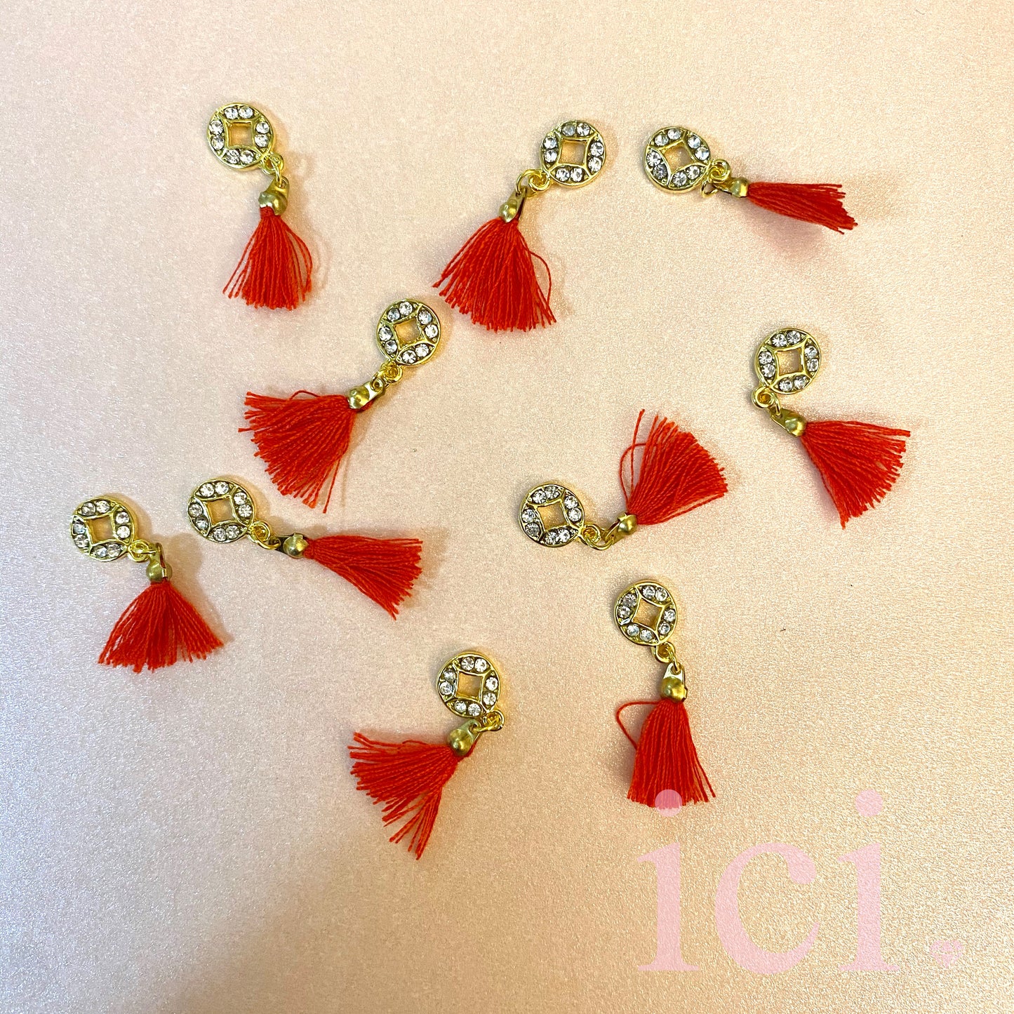 CNY coin Tassle