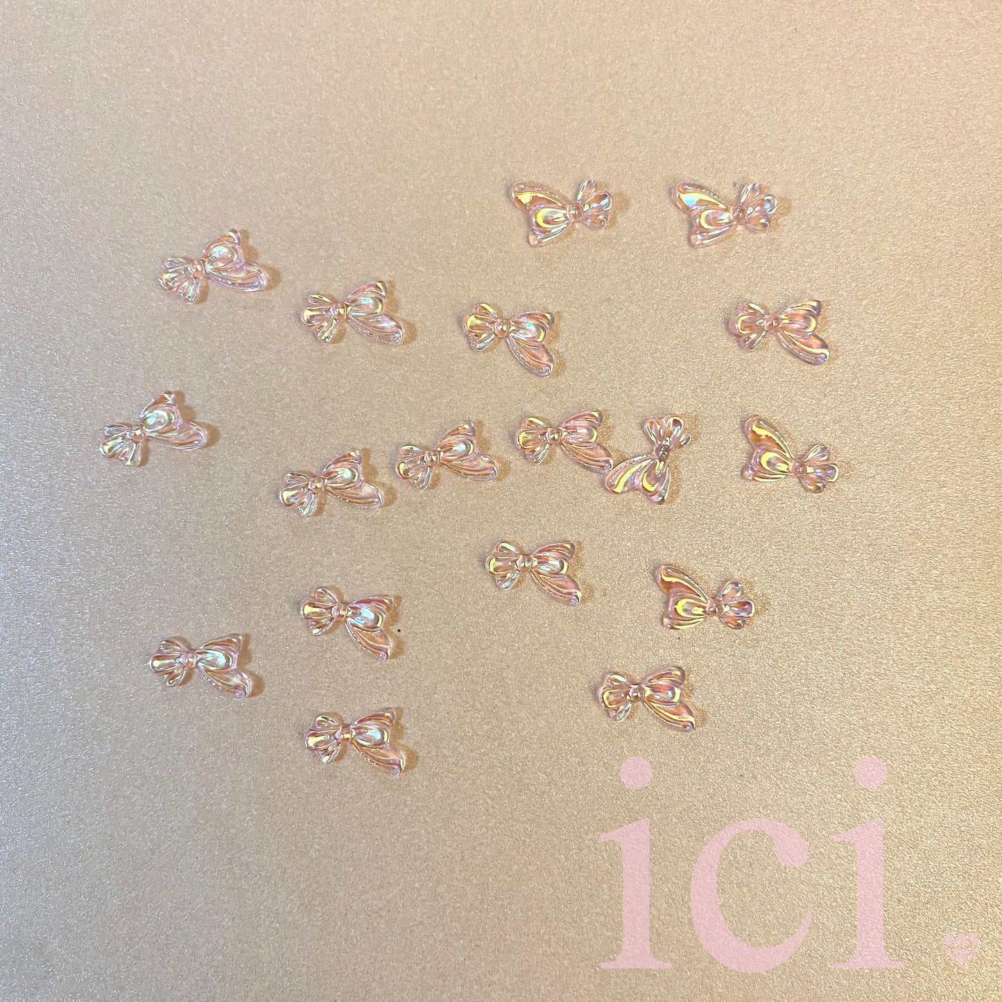 Acrylic Bow - Orange