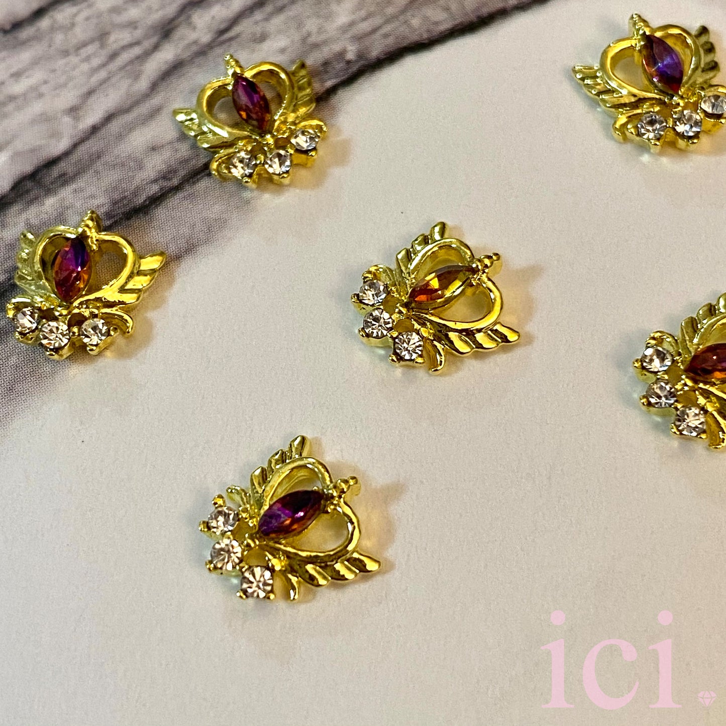 Winged Heart - Small - Purple