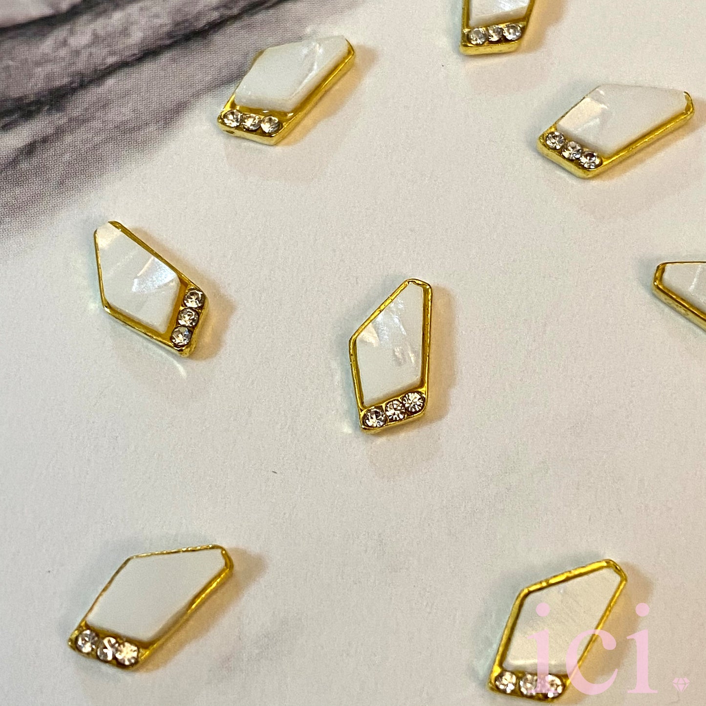 Irregular White Stone