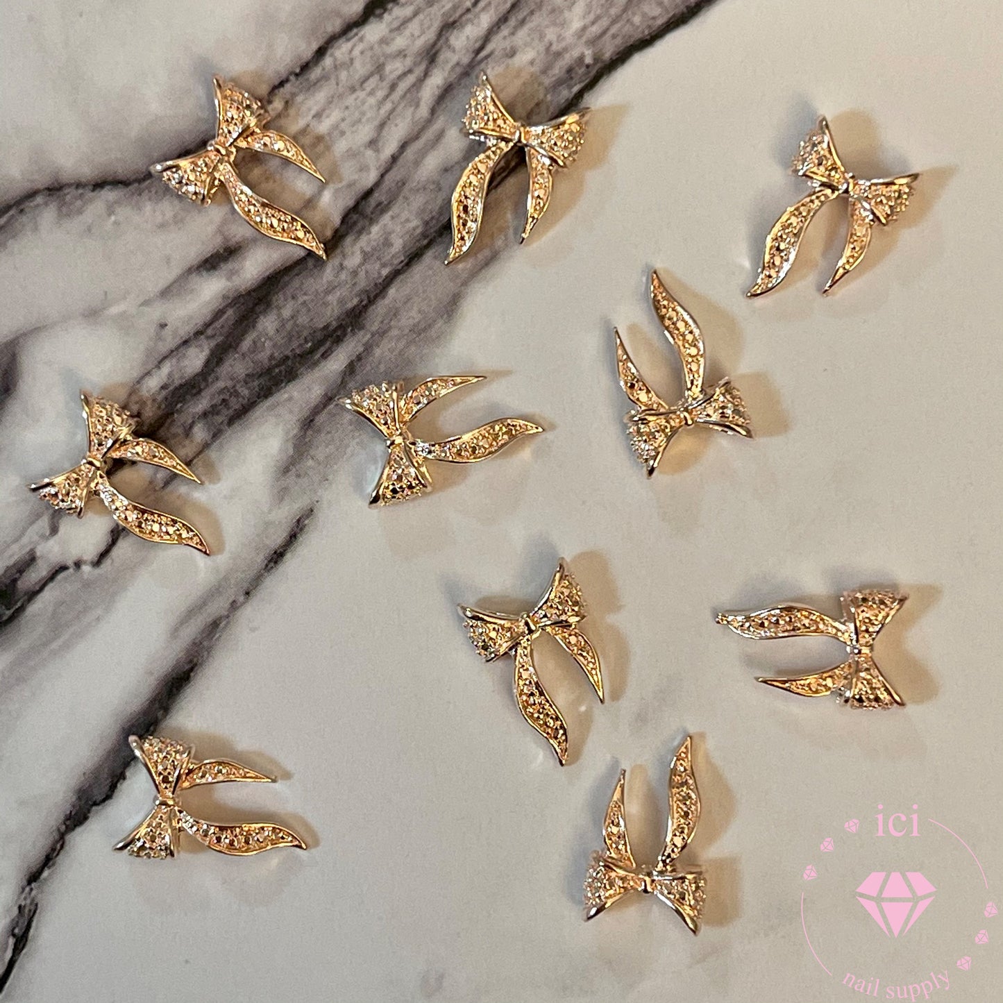 Rose Gold Bow - Small