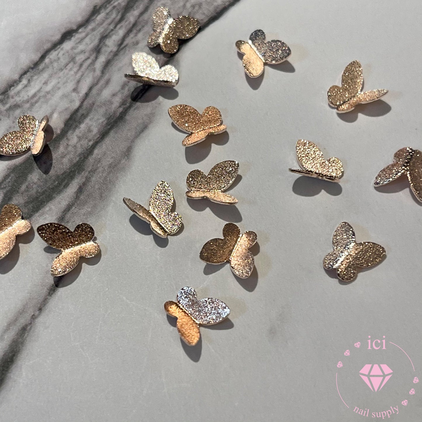 Rose Gold Folded Butterfly