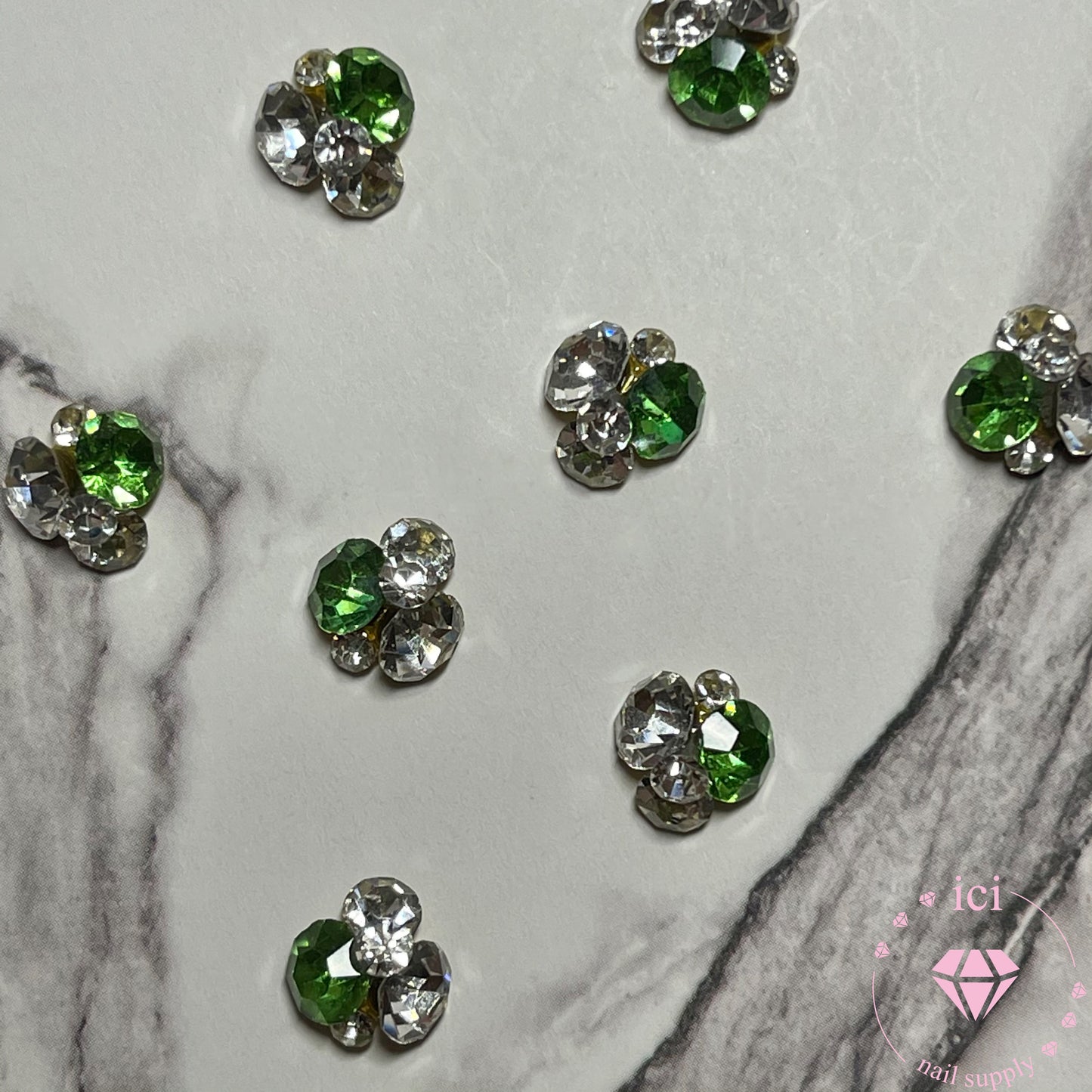 Stone Cluster - Green