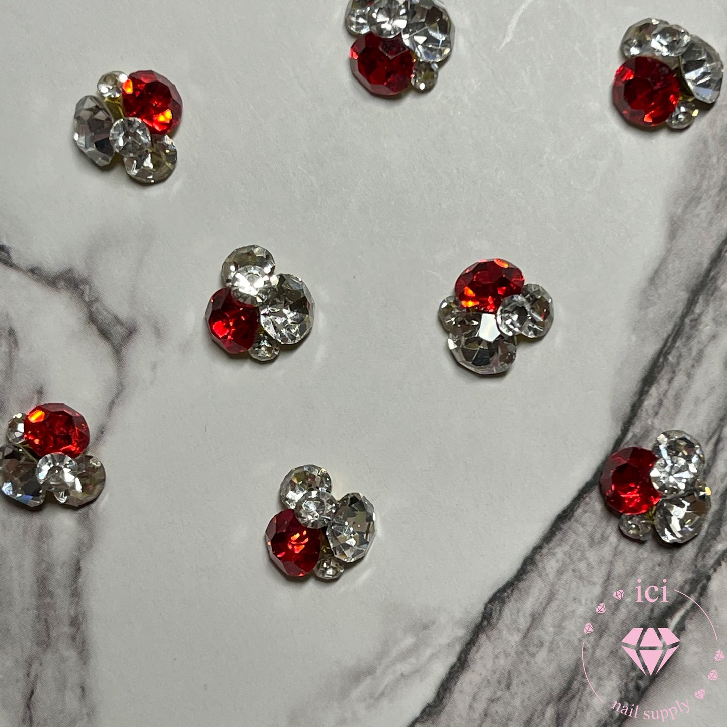Stone Cluster - Red