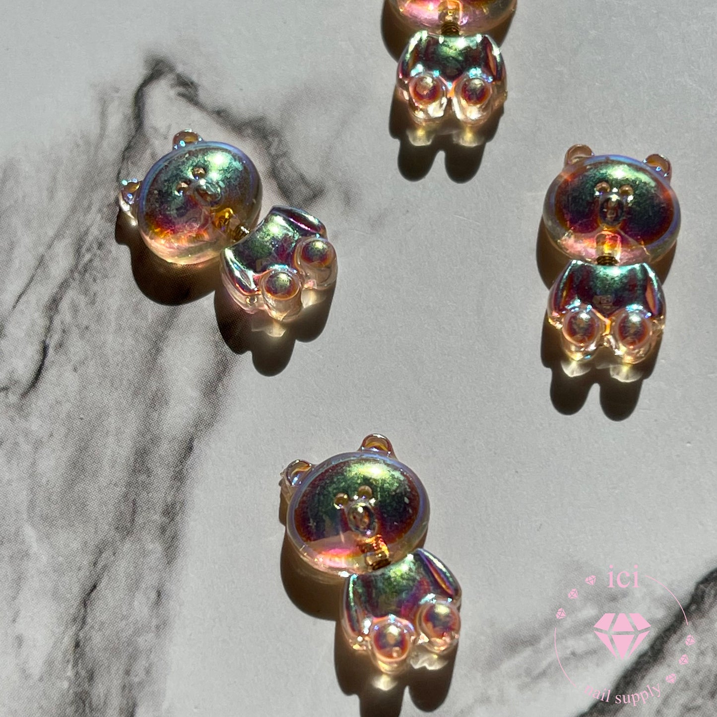 Aurora Line Bear Bobble Head