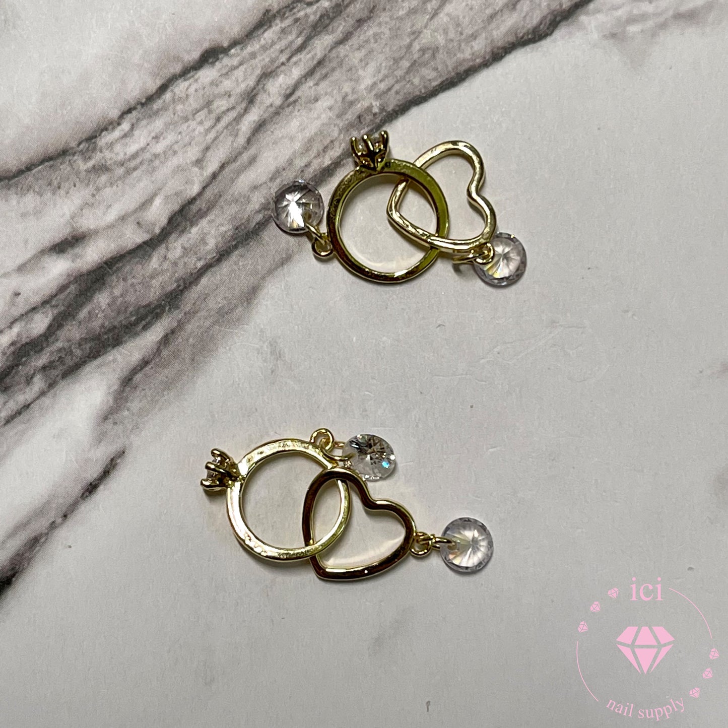 Interlock Ring and Heart