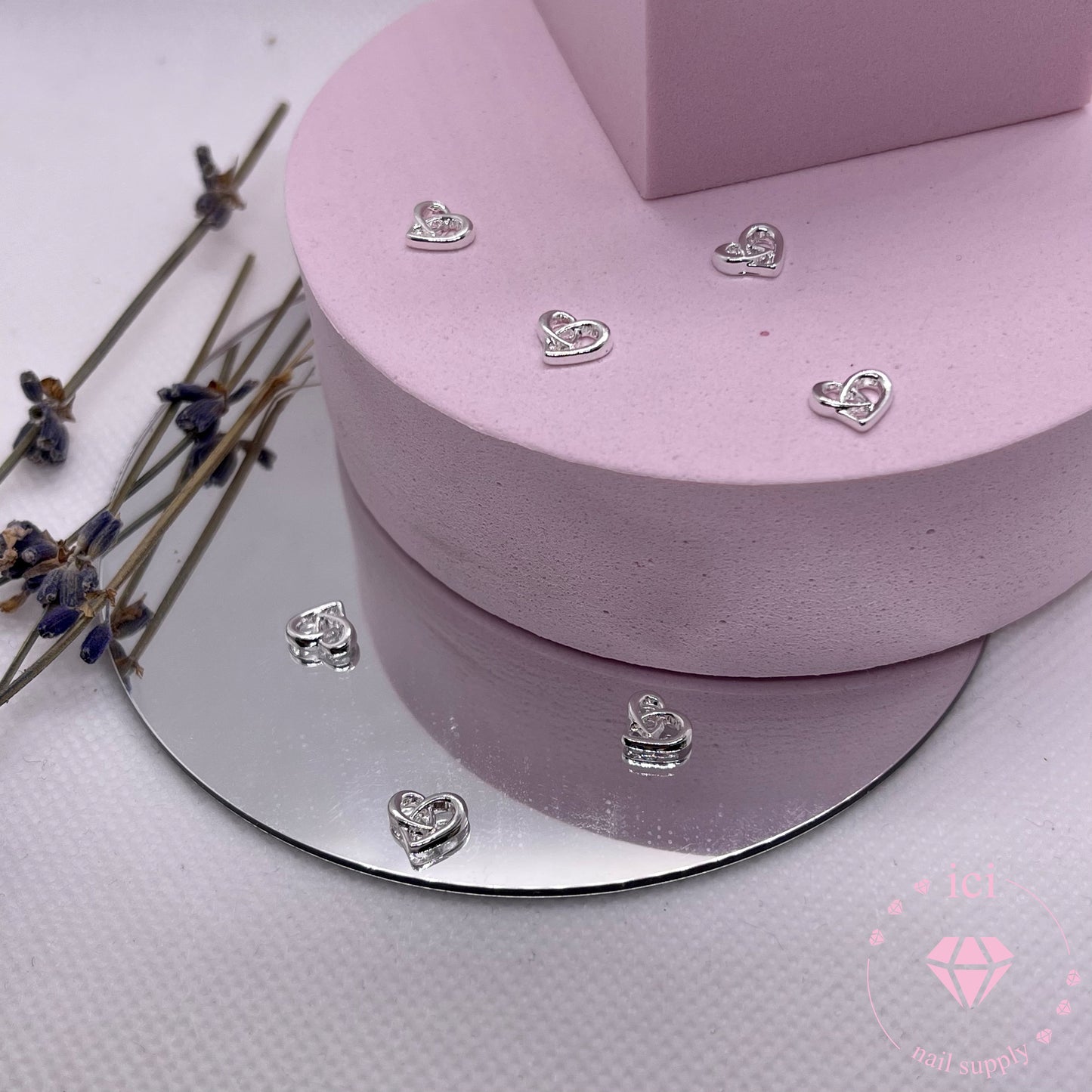 Infinity Heart - Silver