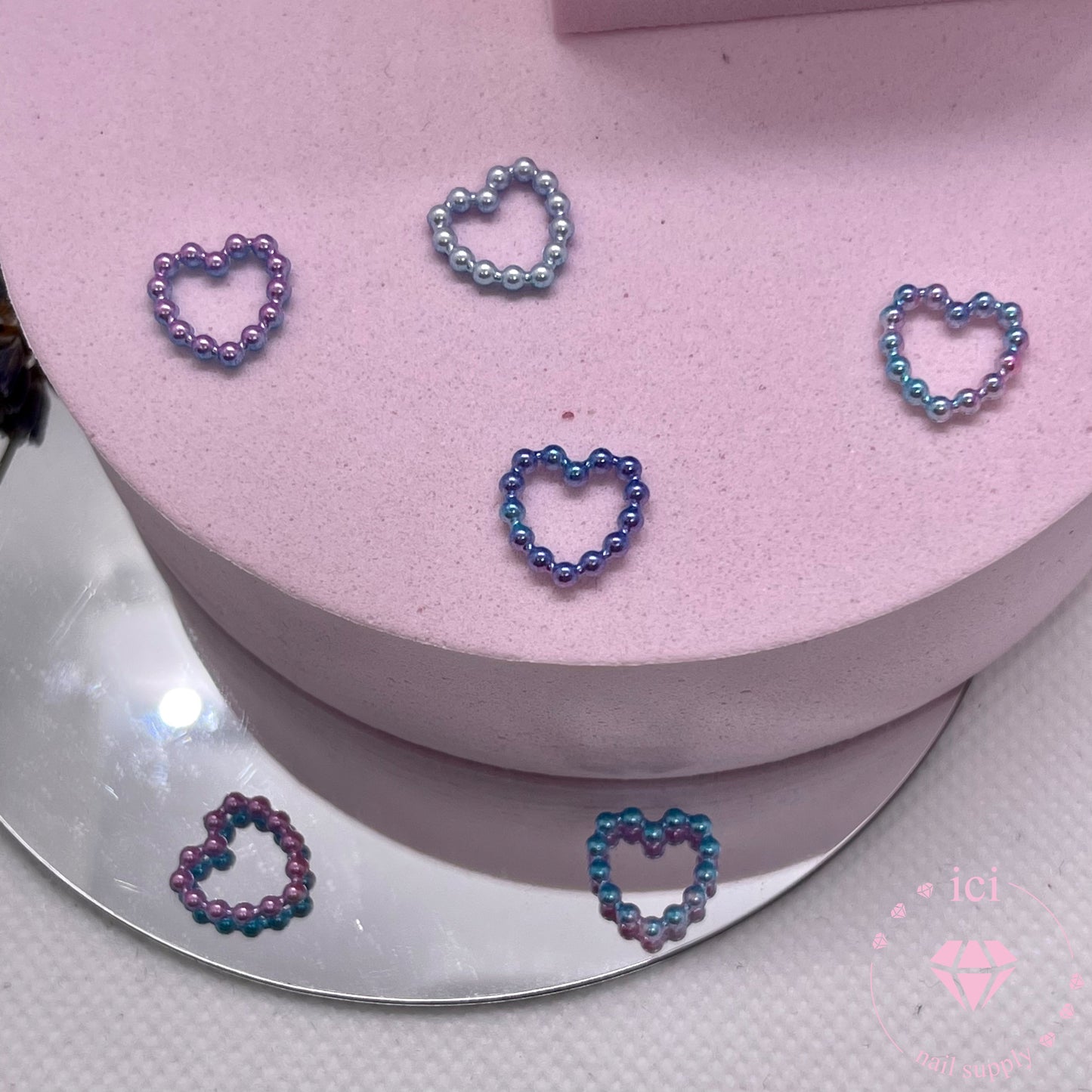 Pearl Hearts - Deep Sea Pearls