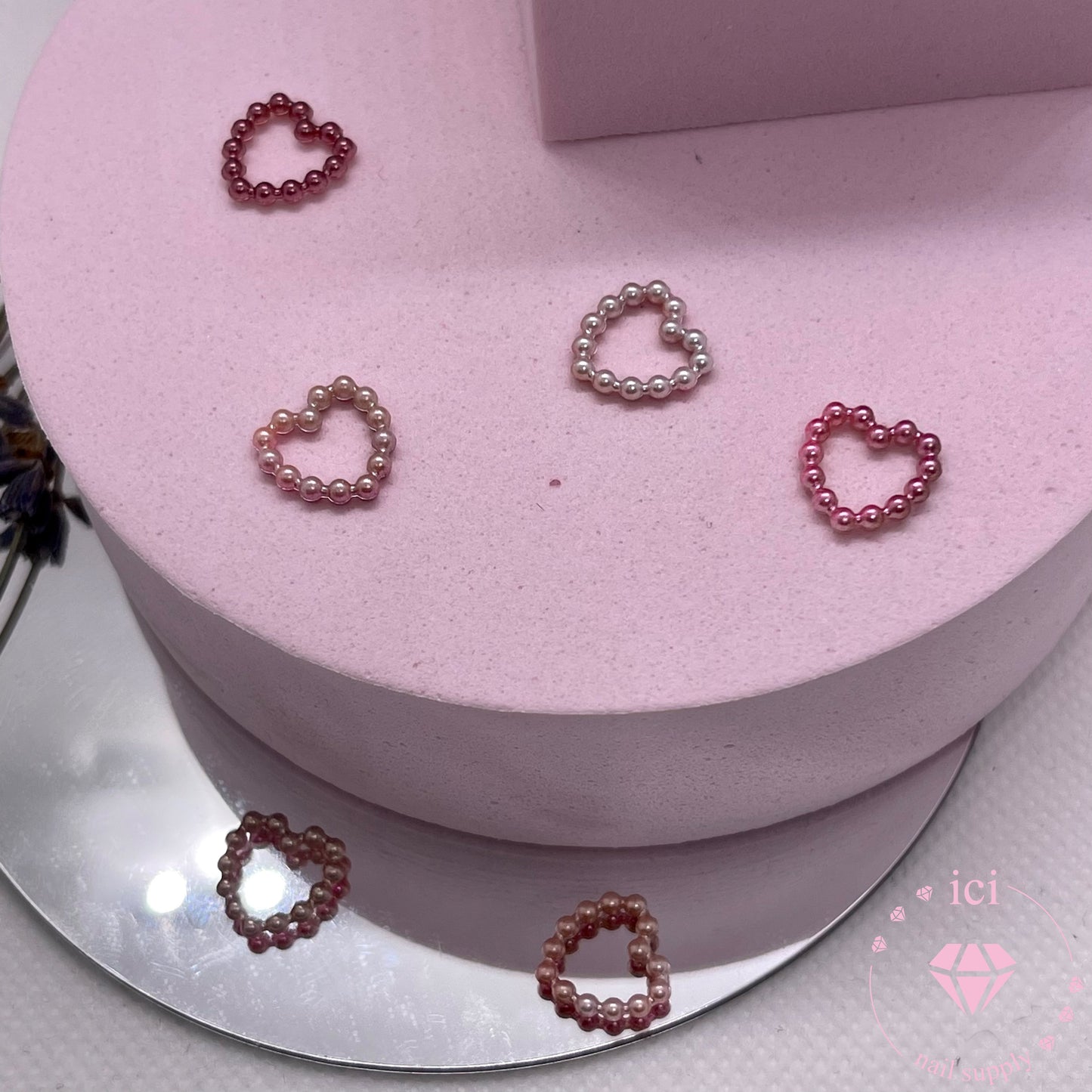 Pearl Hearts - Antique Pearls