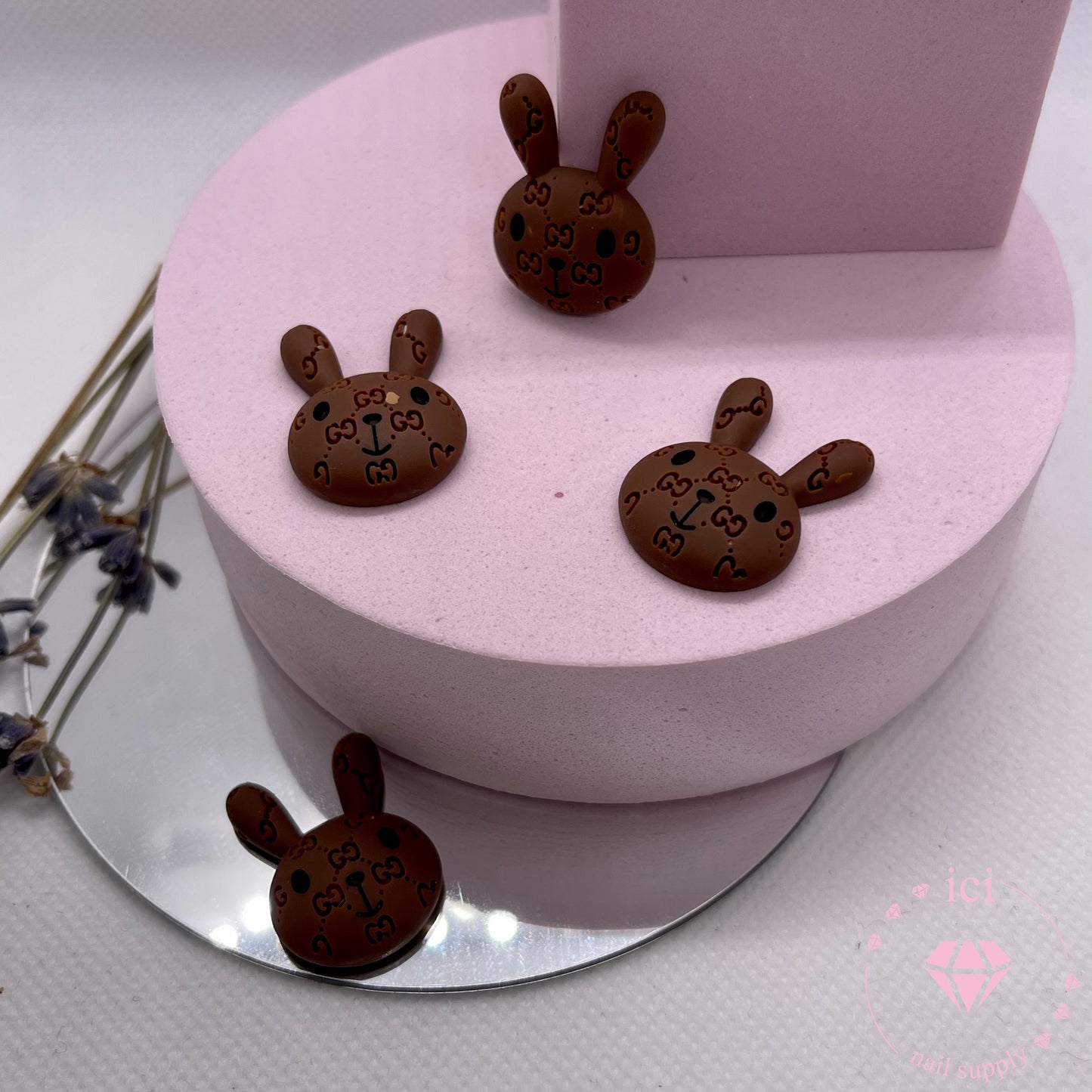 Kawaii Bunny with Gucci Print