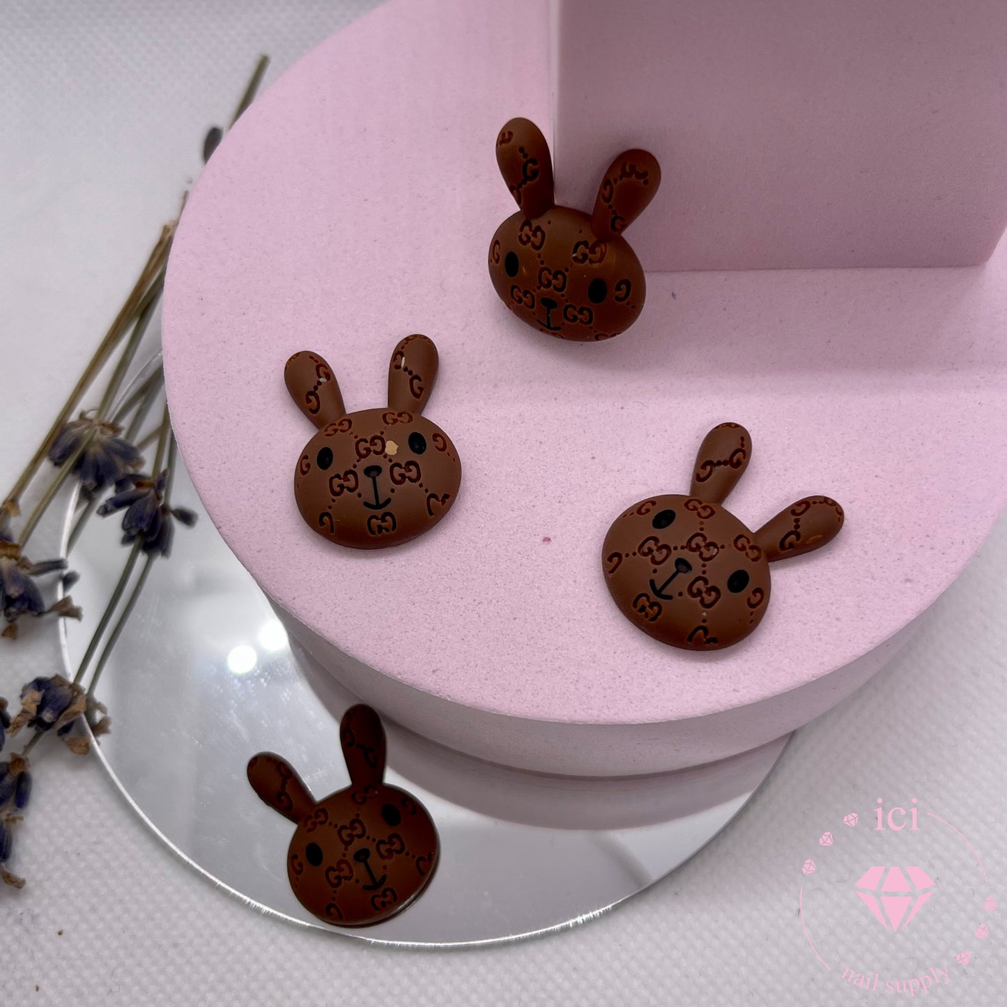 Kawaii Bunny with Gucci Print