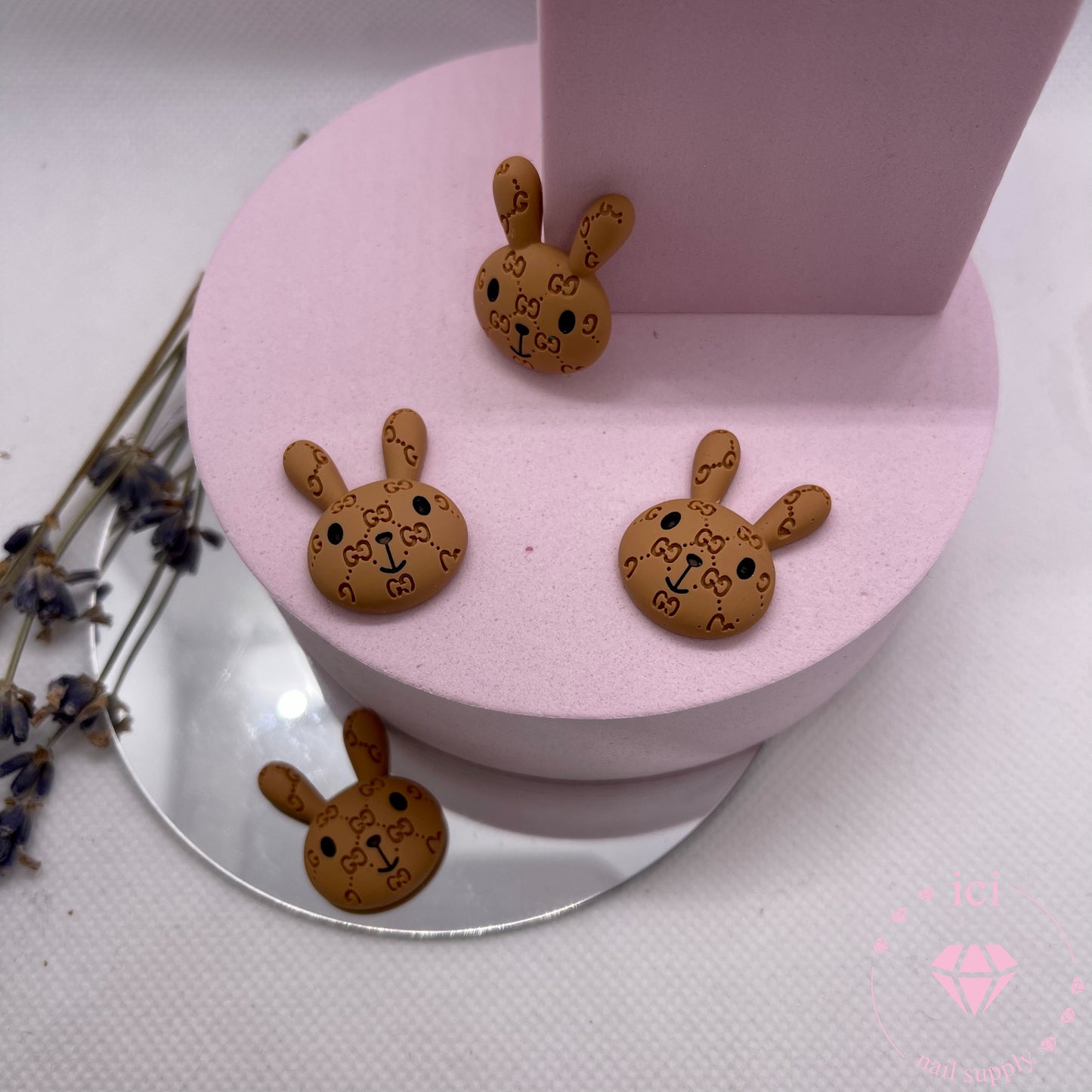 Kawaii Bunny with Gucci Print
