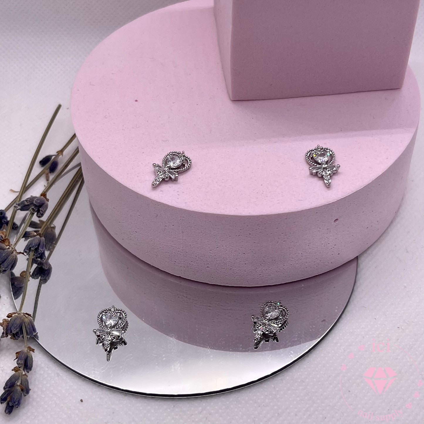 Heart Wand - Silver