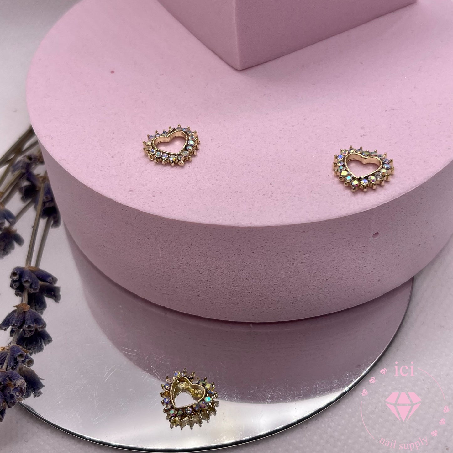 Rhinestone Heart