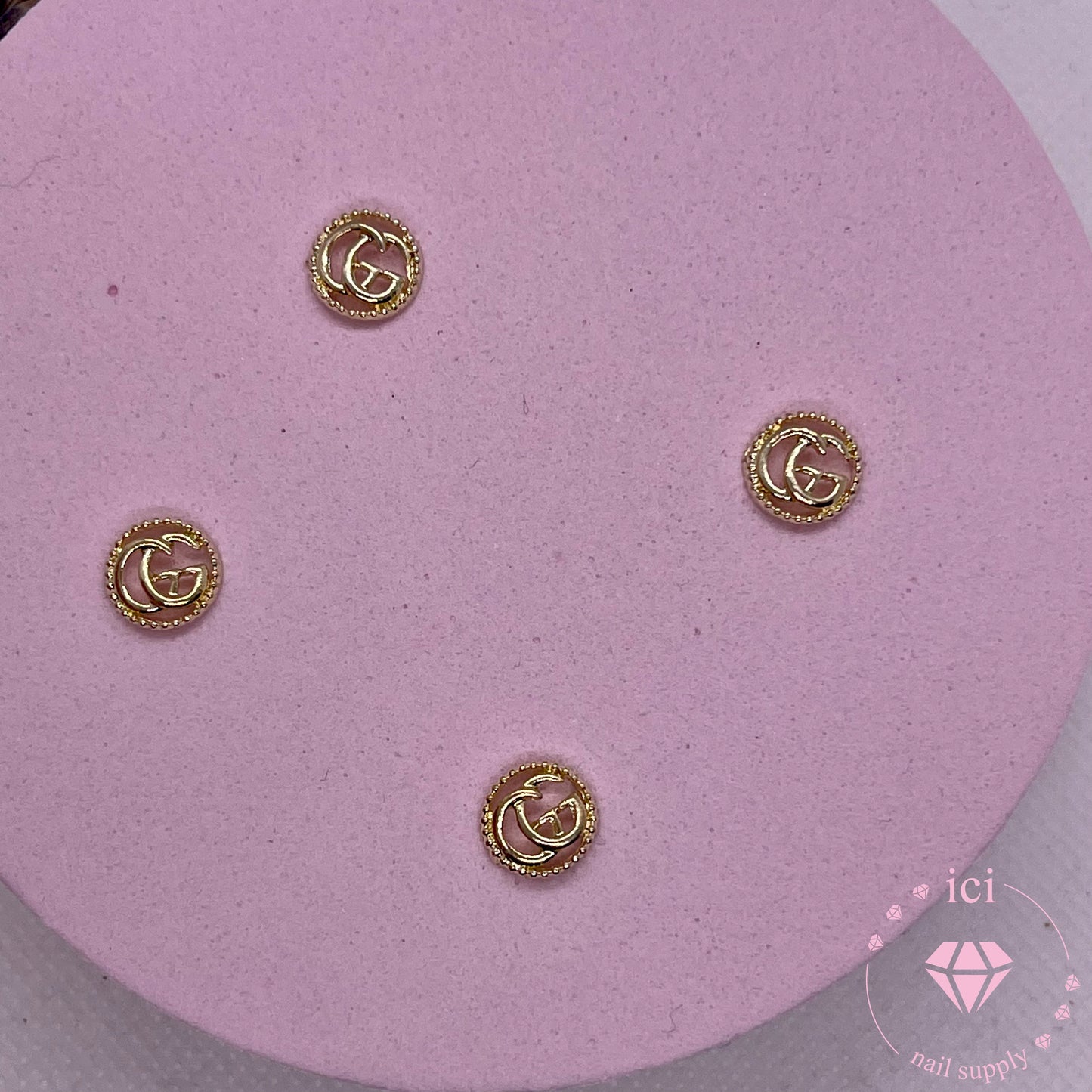 Designer Logo - GG in Circle Frame