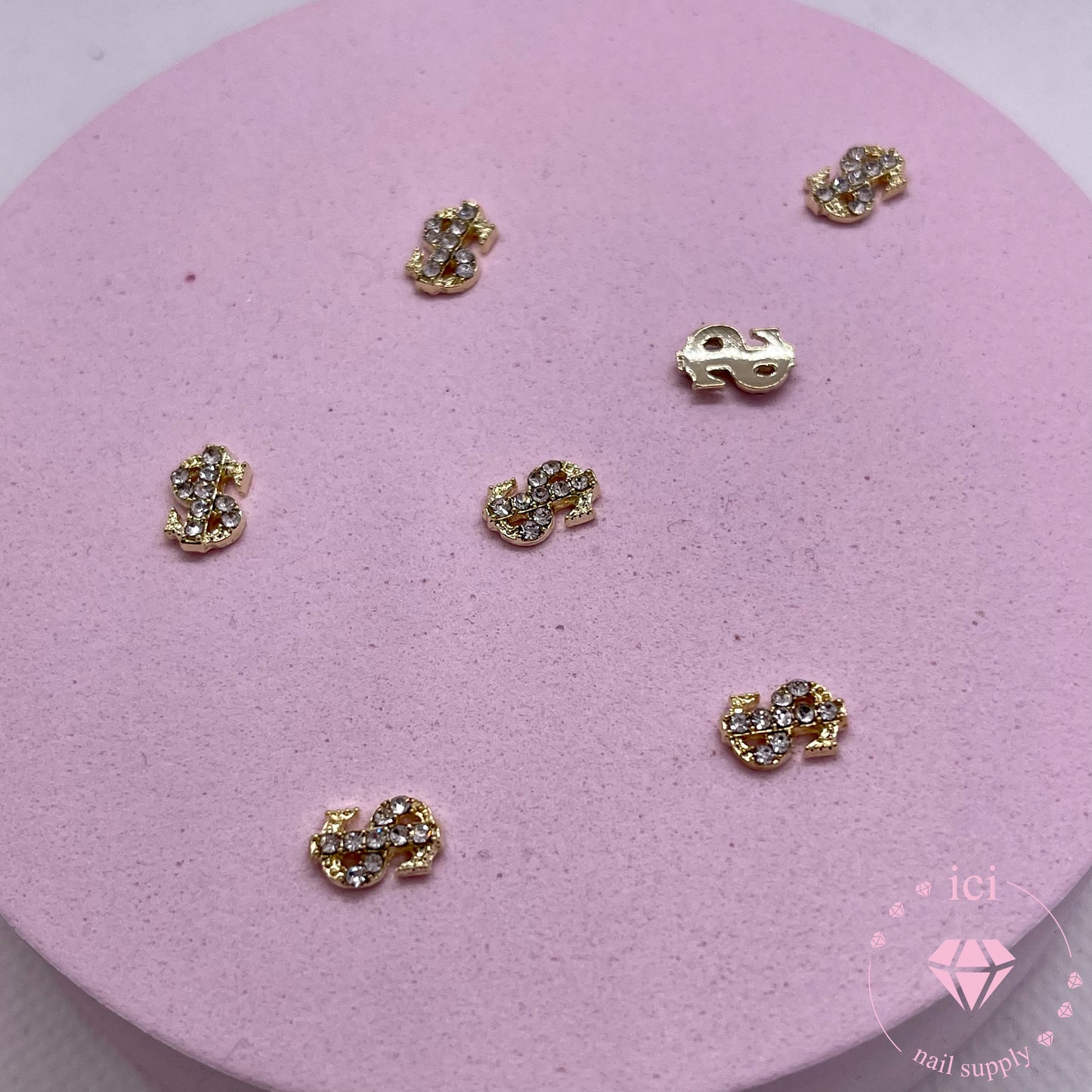 Rhinestone Dollar Sign