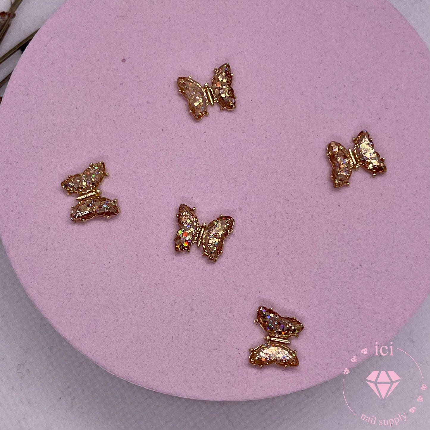 Glitter Stone Butterfly