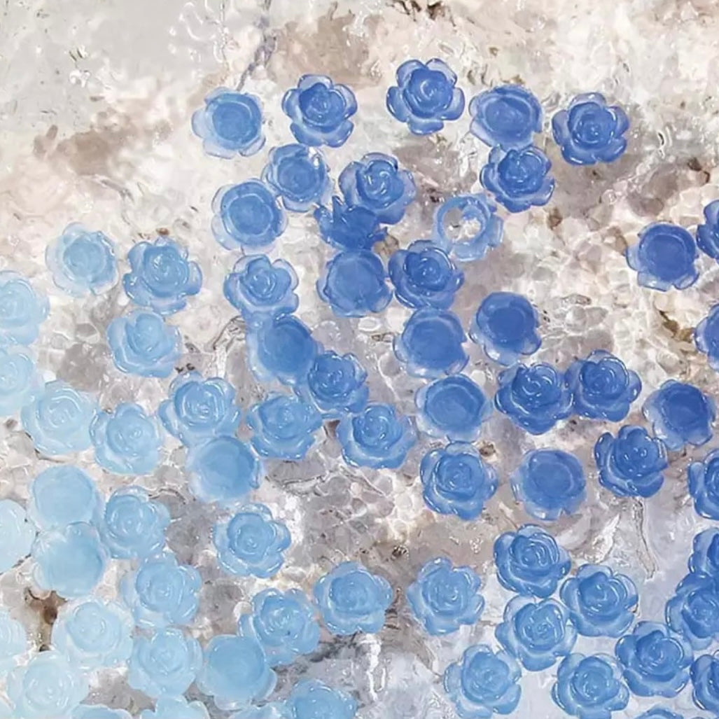 UV Colour Change Rose - Blue