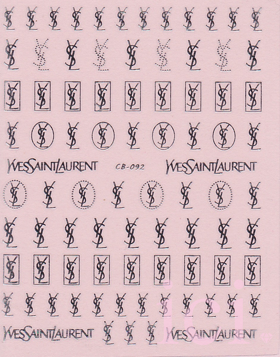 YSL Sticker
