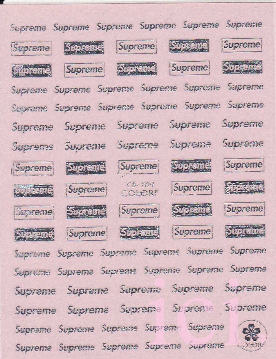 Supreme Sticker