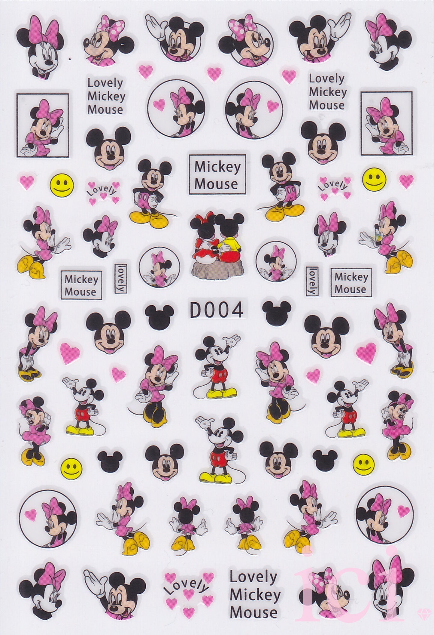 Micky and Minnie Mouse