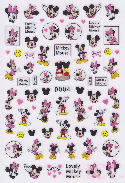 Micky and Minnie Mouse